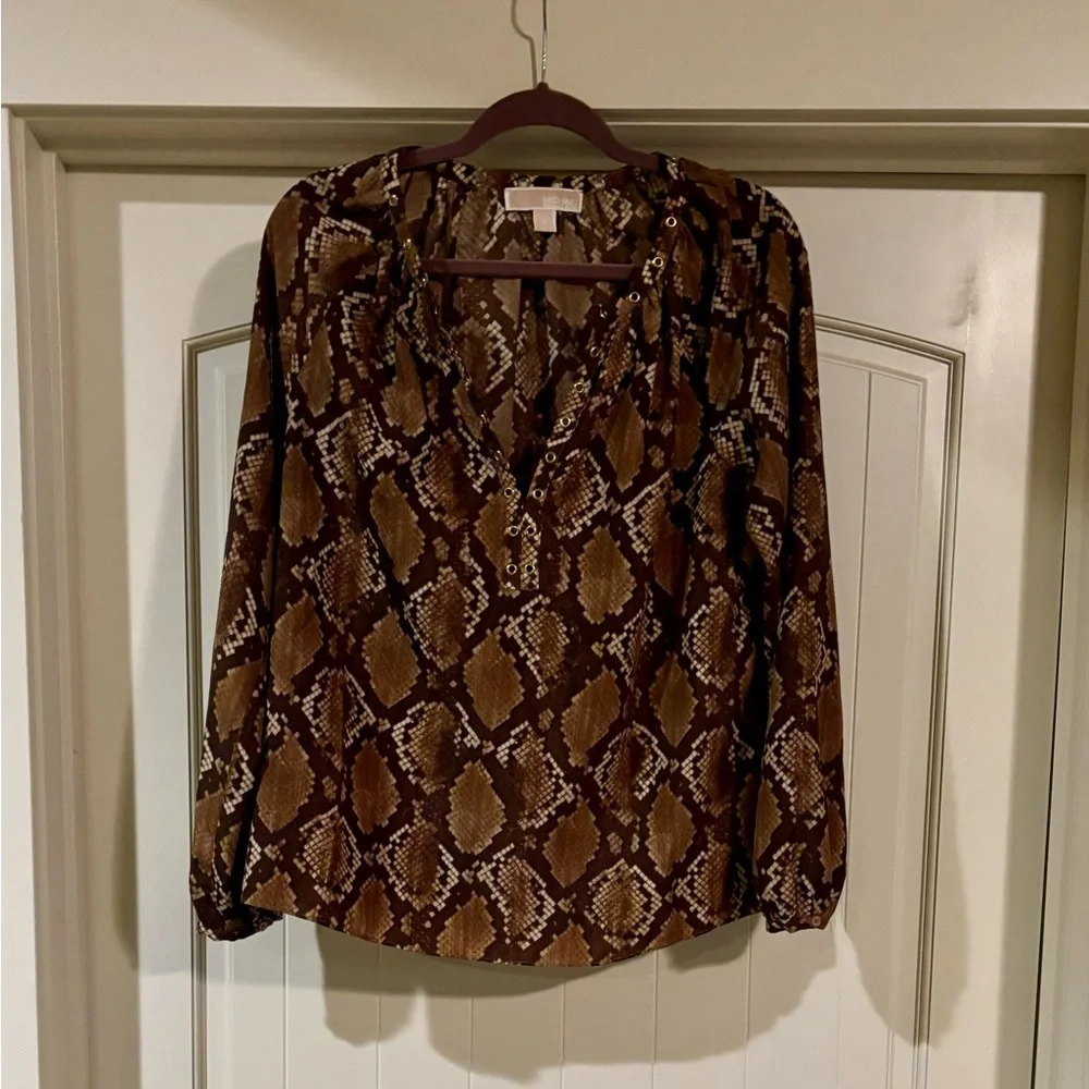MICHAEL Michael Kors Blouse Medium - Picture 3 of 6